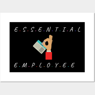 essential employee Posters and Art